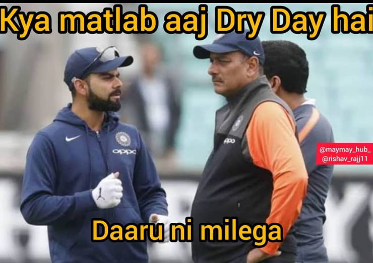 dry day in india